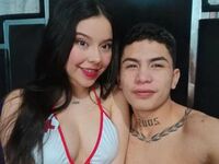 naked couple with webcam JustinAndMia