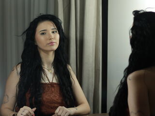 closeup webcam FleurDivine